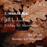 1st November closure main image